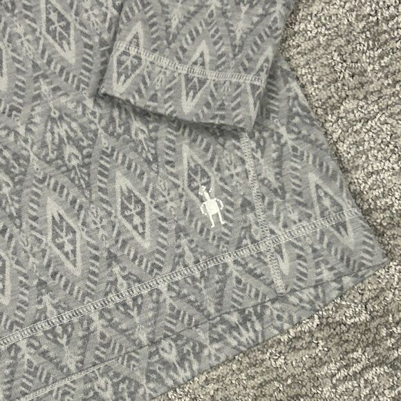 Smartwool Top Womens XL Merino 250 Wool Base Layer Gray Outdoor Skiing Hiking - Picture 2 of 9